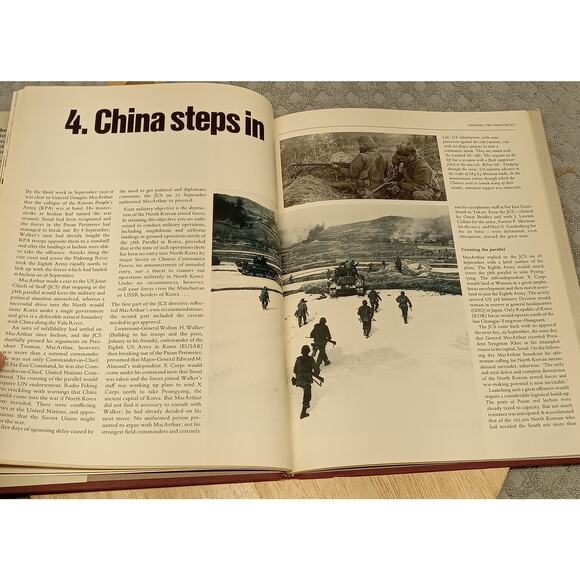 The Korean War History and Tactics Hardcover 1984 David Rees - Picture 6 of 7
